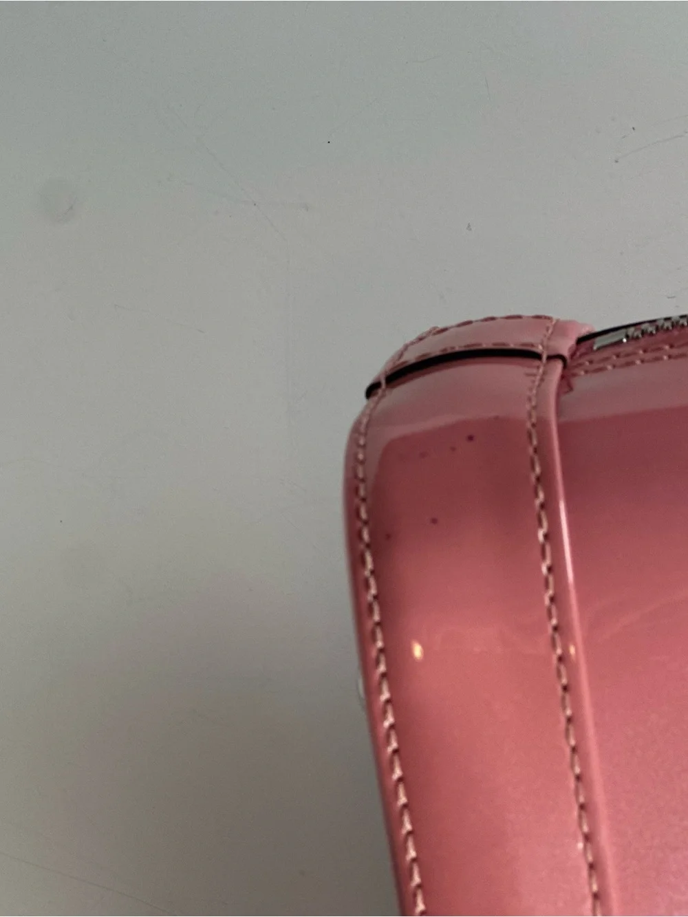 Authentic Louis Vuitton Blush Pink Vernis Alma BB Crossbody